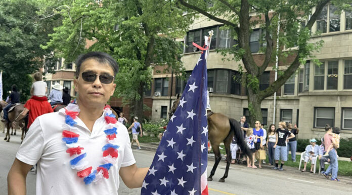 Mark Su Attends Chicago’s Hyde Park July 4th Parade, Celebrates America’s 250th Year of Independence